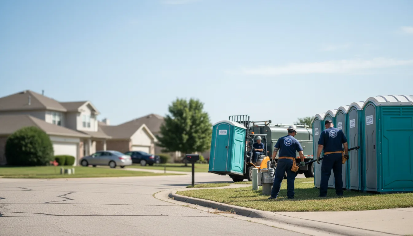 Porta Potty Rental in Jerome, MI near me